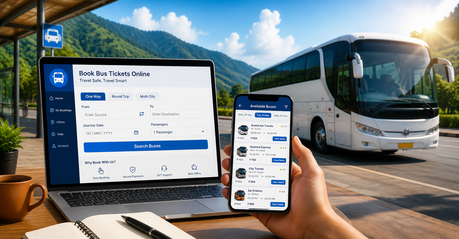 Bus Ticket Booking